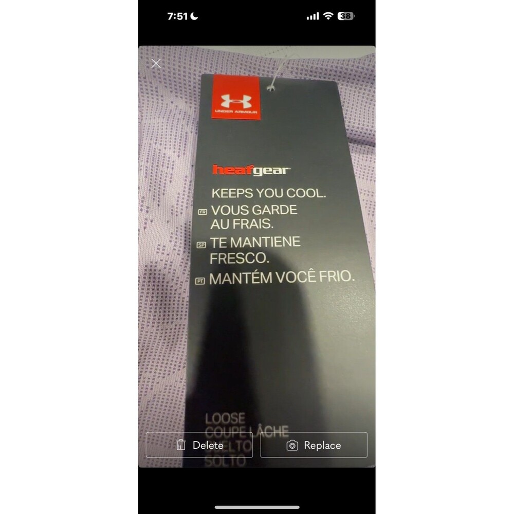 Adidas Athletic Shirt Size Medium - Picture 9 of 12